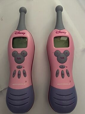 Disney Motorola Walkie Talkie’s Set